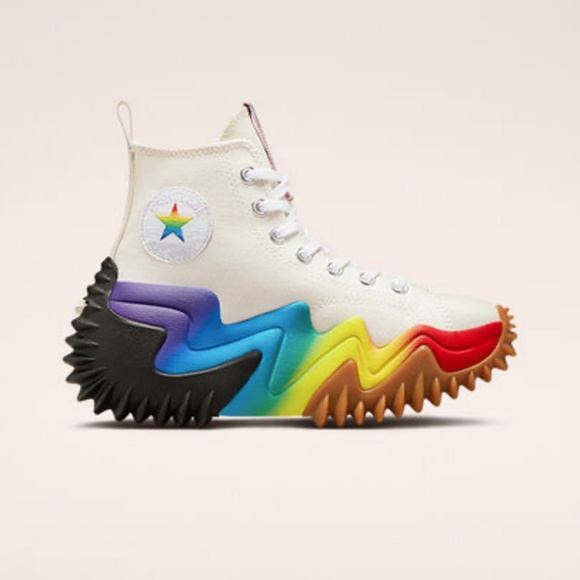 CONVERSE Run Star Motion CX Platform Pride- AUTHENTIC! - Picture 1 of 16